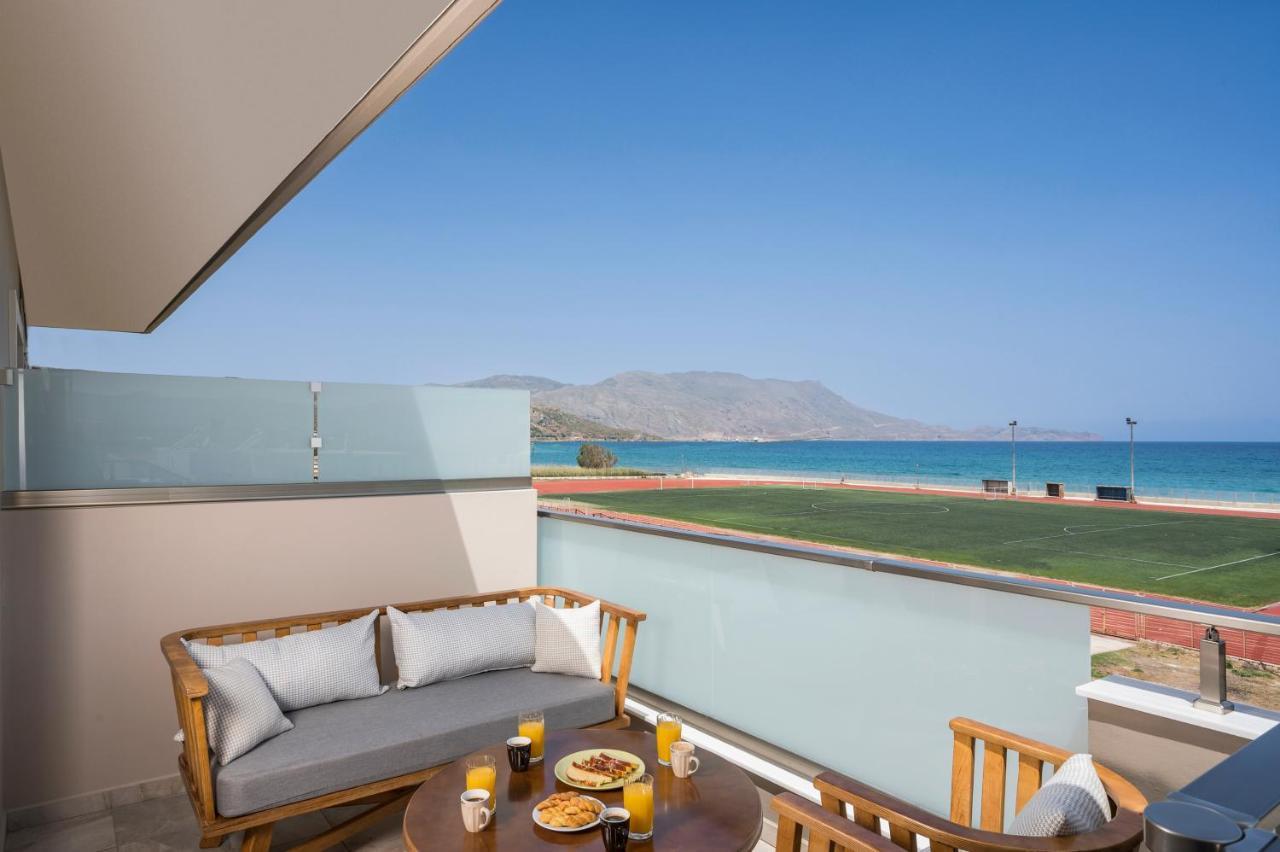 Indigo Blue Seaside Deluxe Apartments Kíssamos Exterior foto