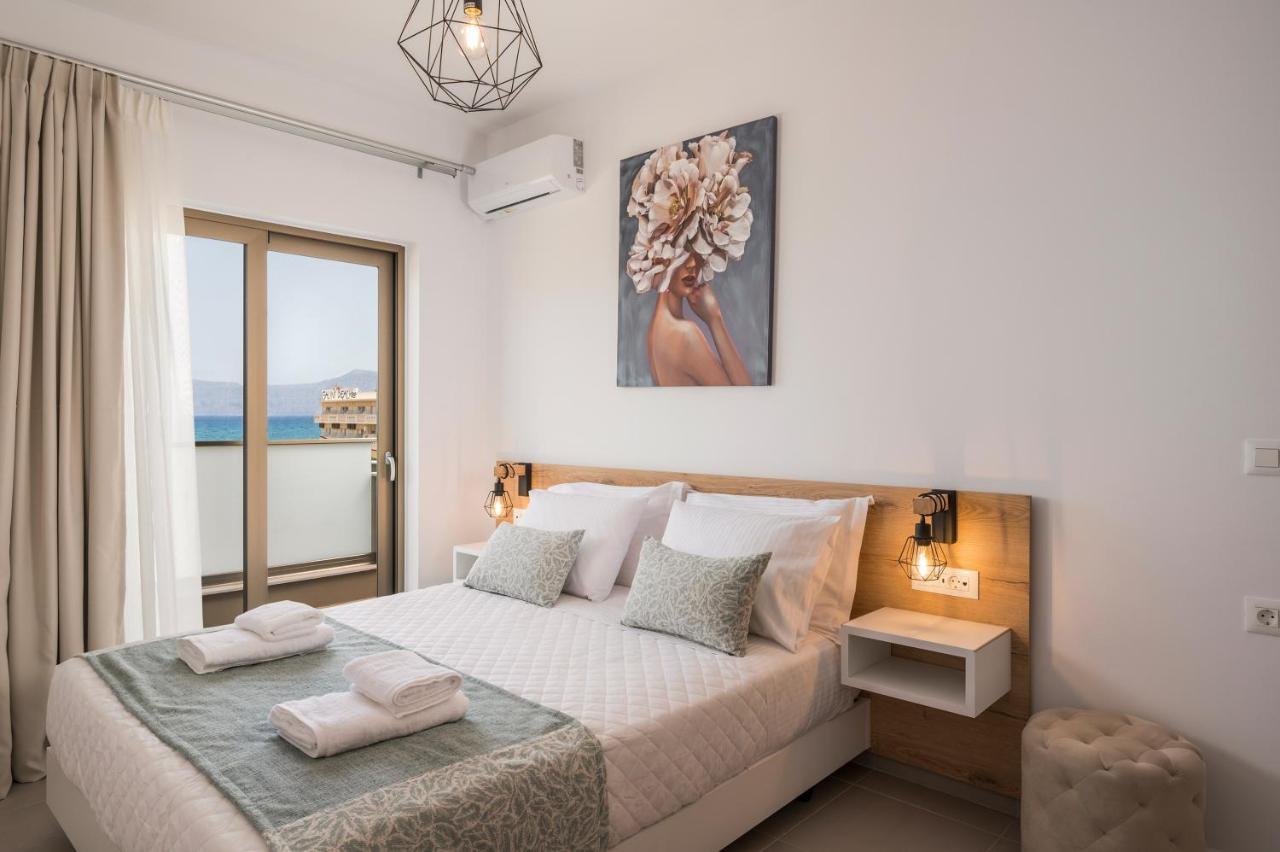Indigo Blue Seaside Deluxe Apartments Kíssamos Exterior foto