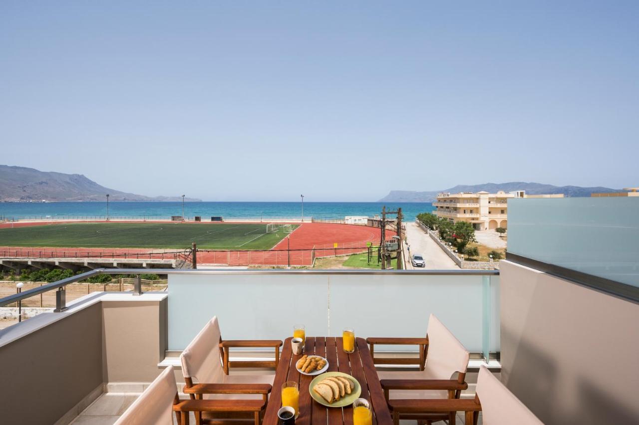Indigo Blue Seaside Deluxe Apartments Kíssamos Exterior foto