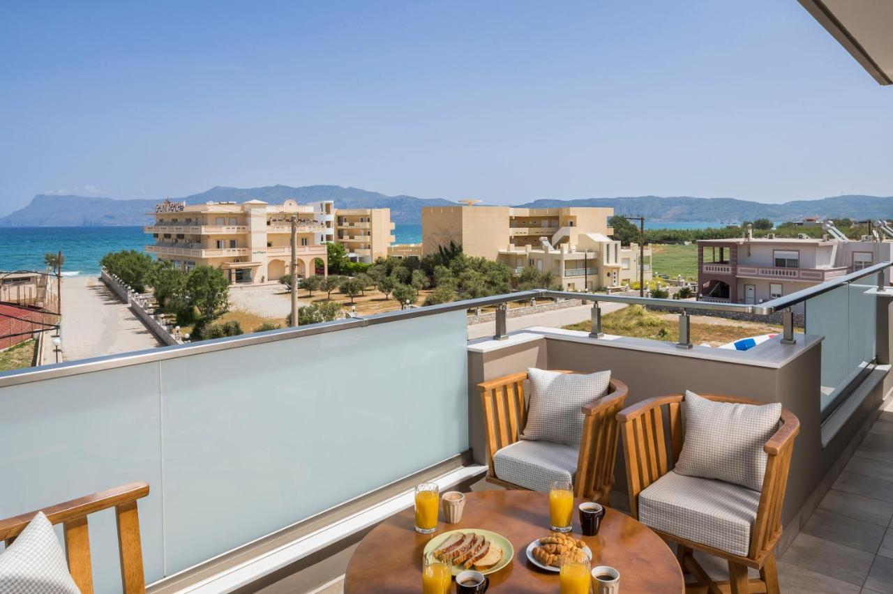 Indigo Blue Seaside Deluxe Apartments Kíssamos Exterior foto