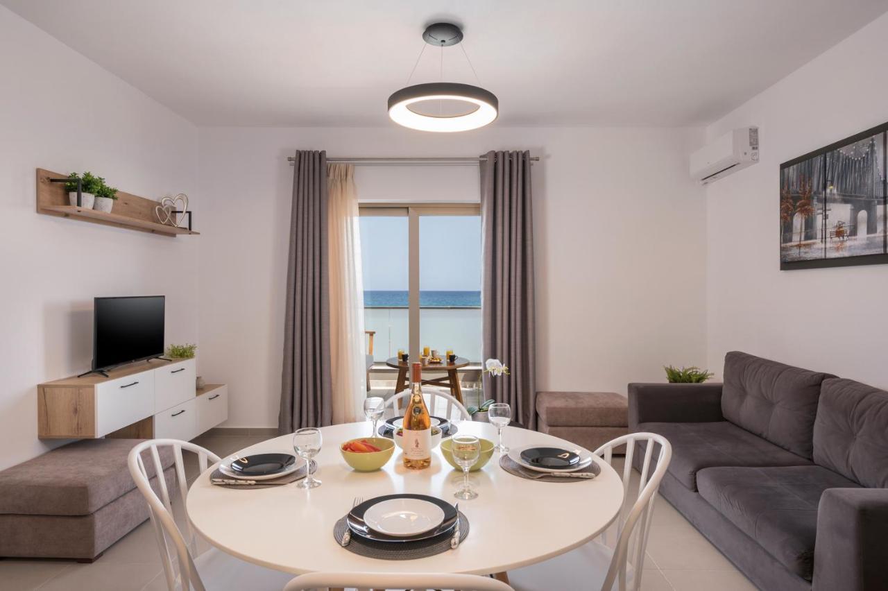 Indigo Blue Seaside Deluxe Apartments Kíssamos Exterior foto